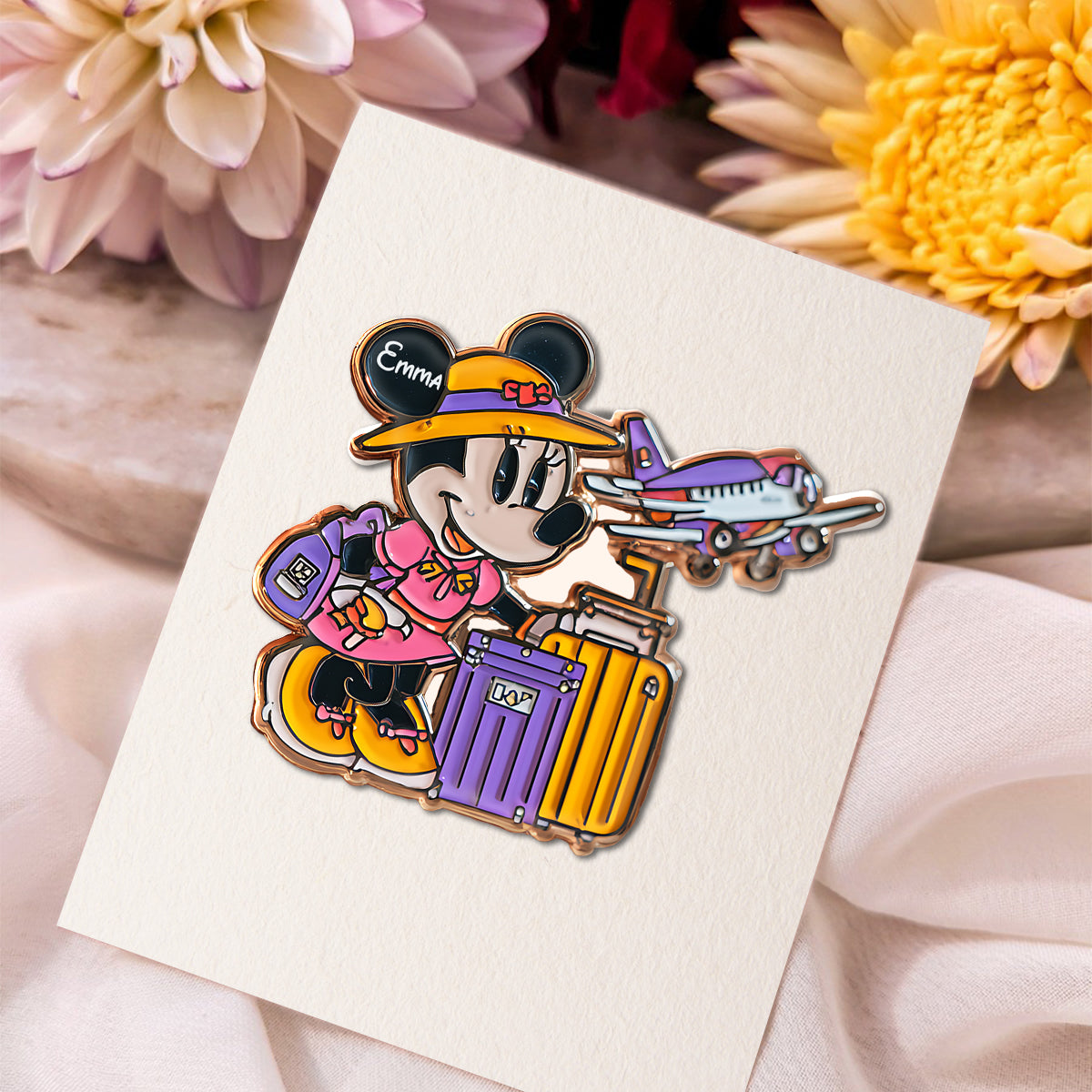 Time To Travel - Personalized Mouse Pin