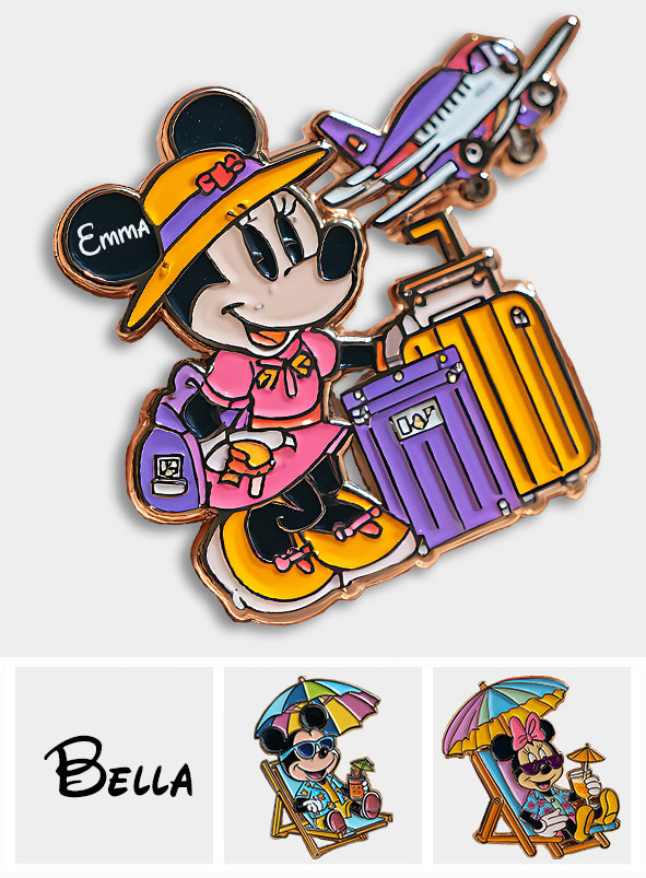 Time To Travel - Personalized Mouse Pin