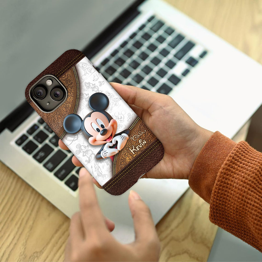 Magical Mouse Ears - Personalized Mouse Full Print Phone Case