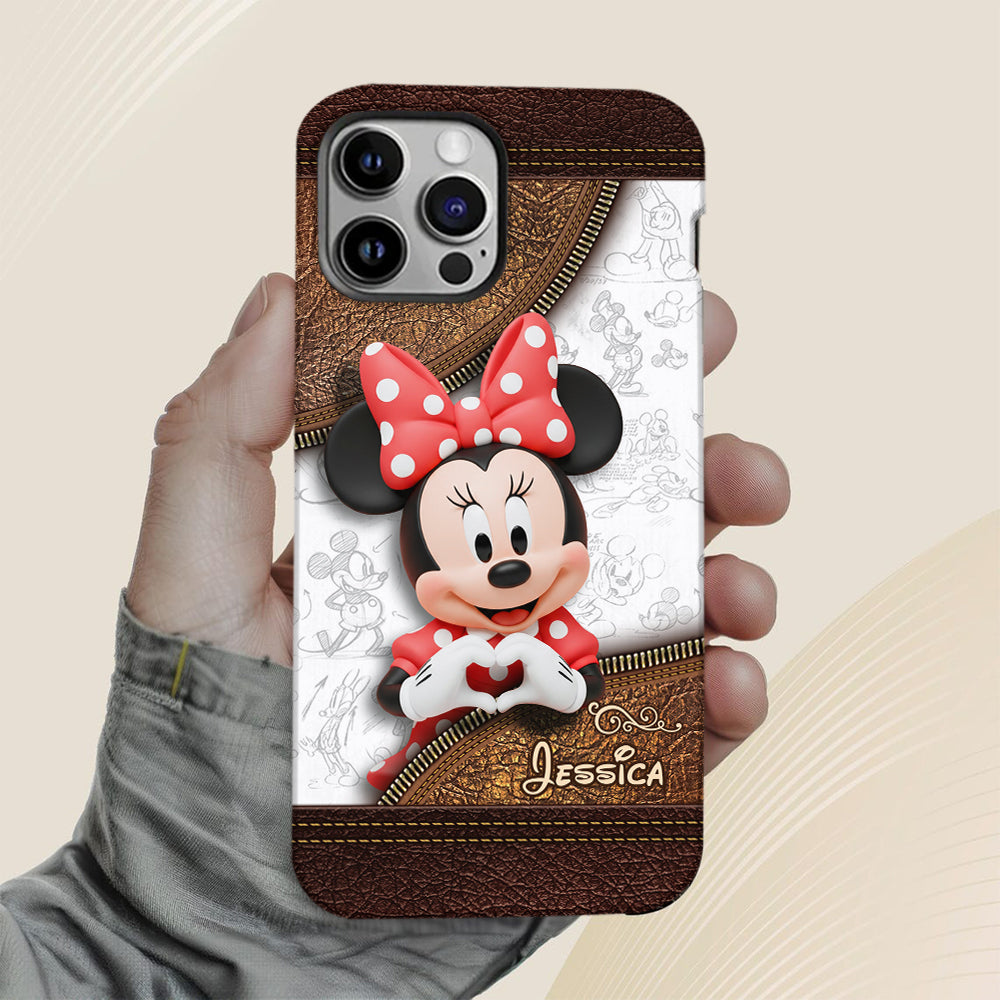 Magical Mouse Ears - Personalized Mouse Full Print Phone Case