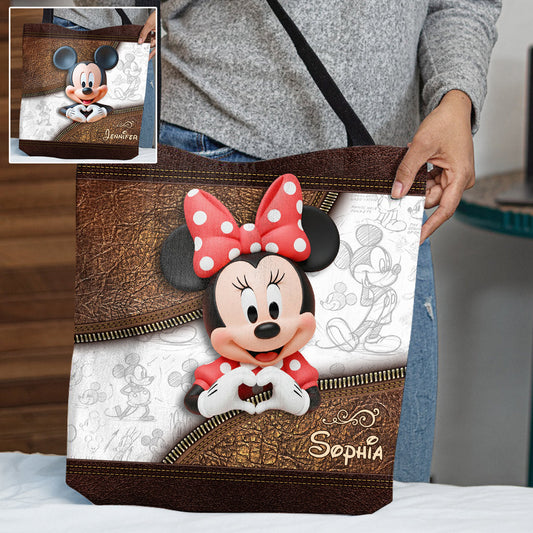 Magical Moments - Personalized Mouse Tote Bag
