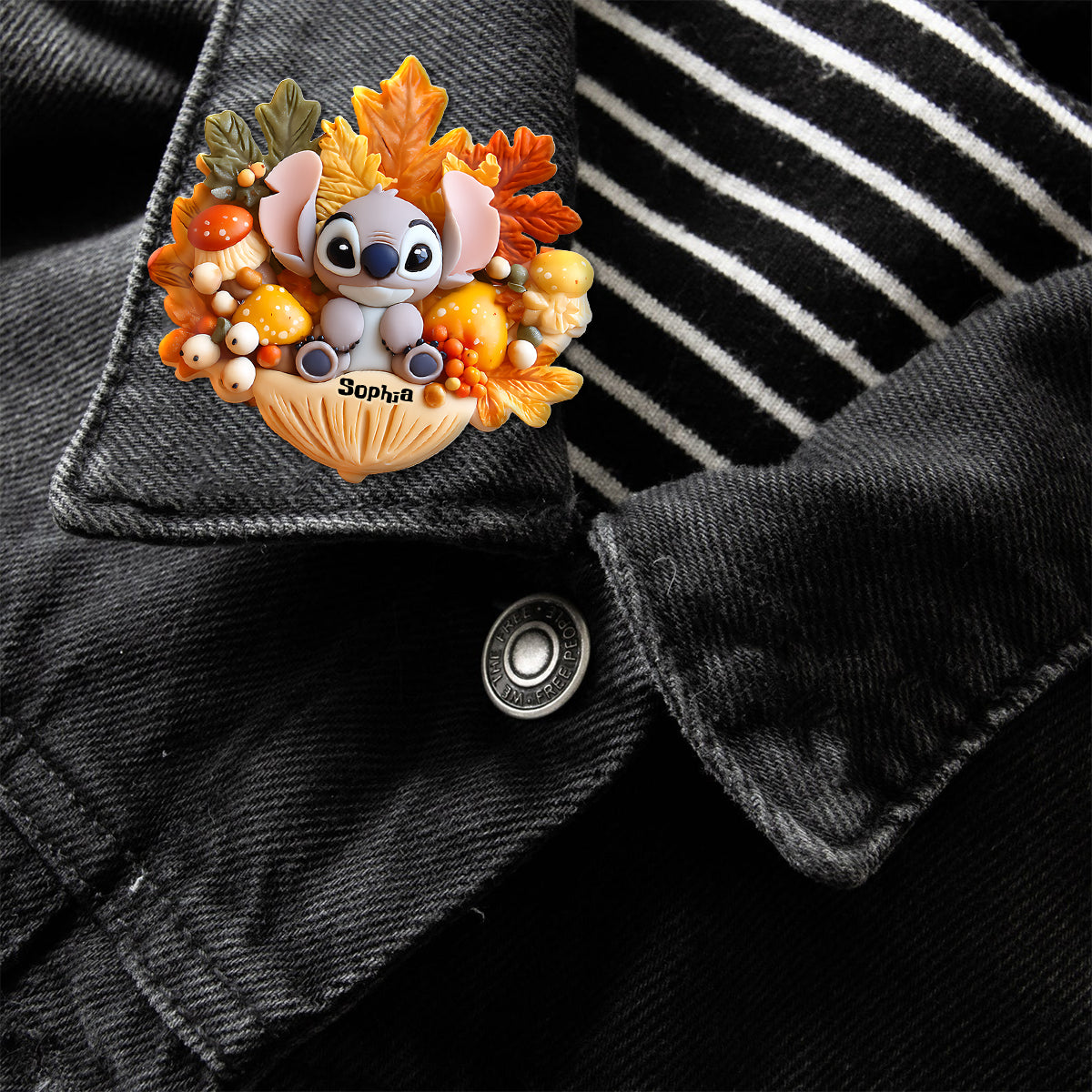 It's The Most Wonderful Time Of The Year - Personalized Ohana Pin