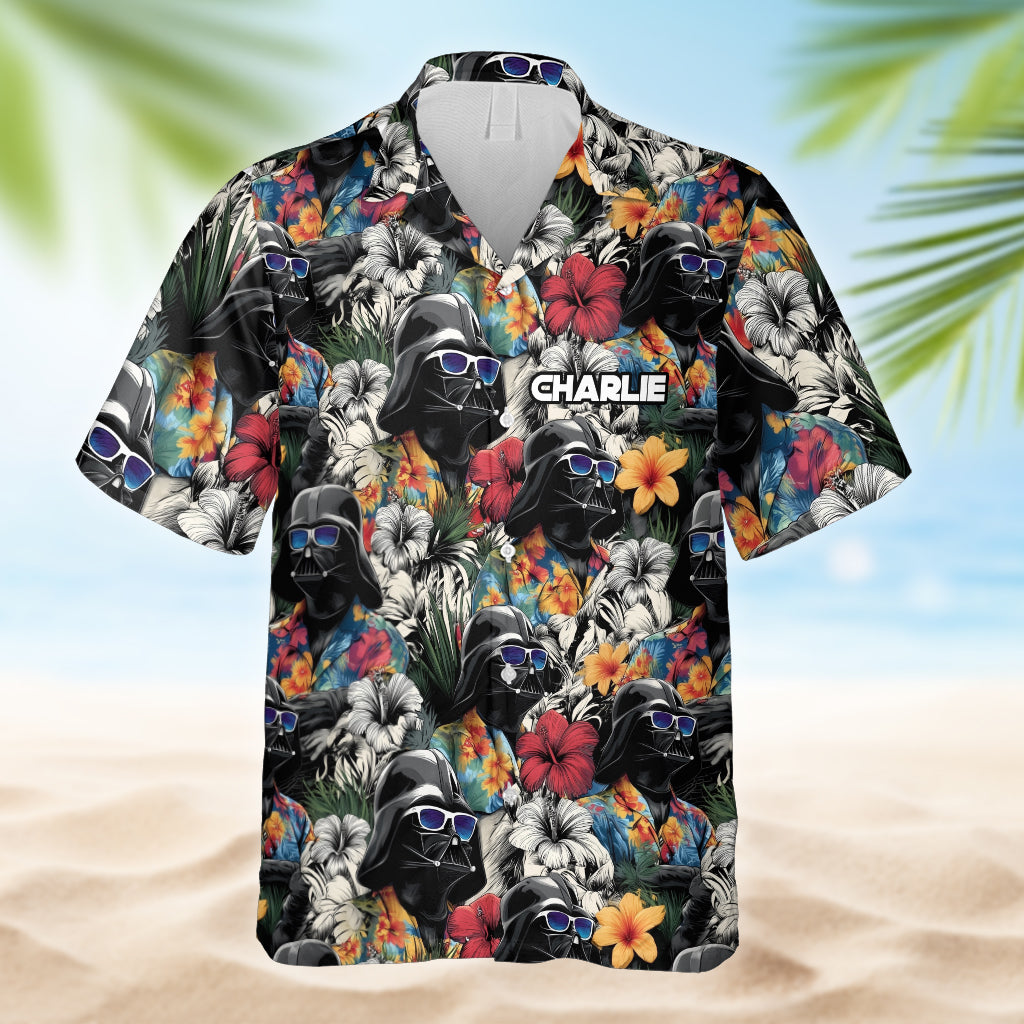 Summer Gift For Star Fights Lover Husband/ Dad/ Son... - Personalized The Force Hawaiian Shirt