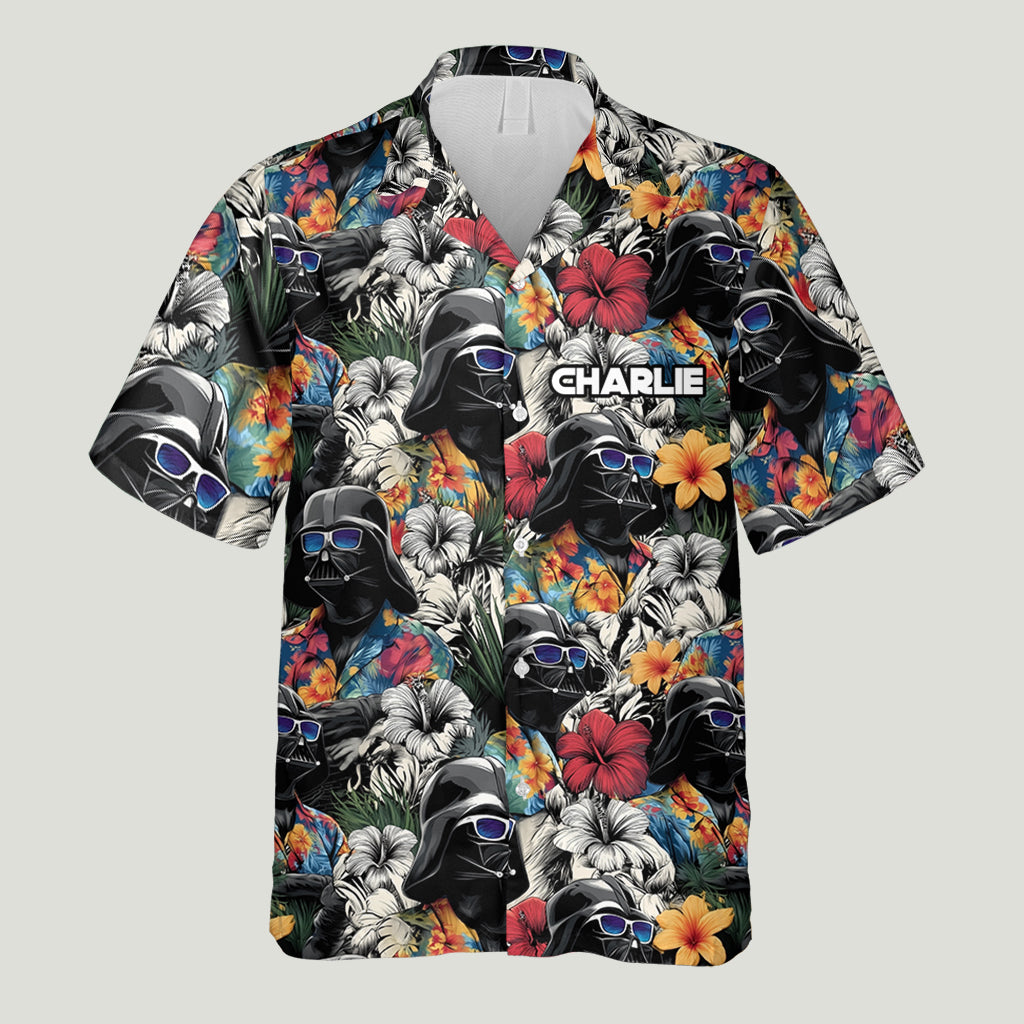 Summer Gift For Star Fights Lover Husband/ Dad/ Son... - Personalized The Force Hawaiian Shirt