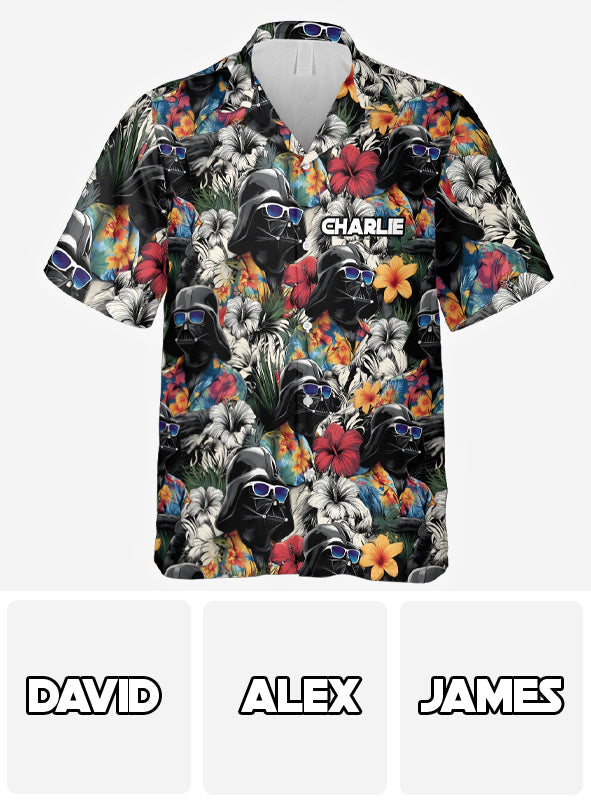 Summer Gift For Star Fights Lover Husband/ Dad/ Son... - Personalized The Force Hawaiian Shirt