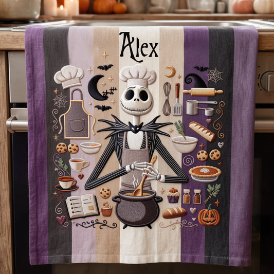 Halloween Cooking - Personalized Nightmare Towel