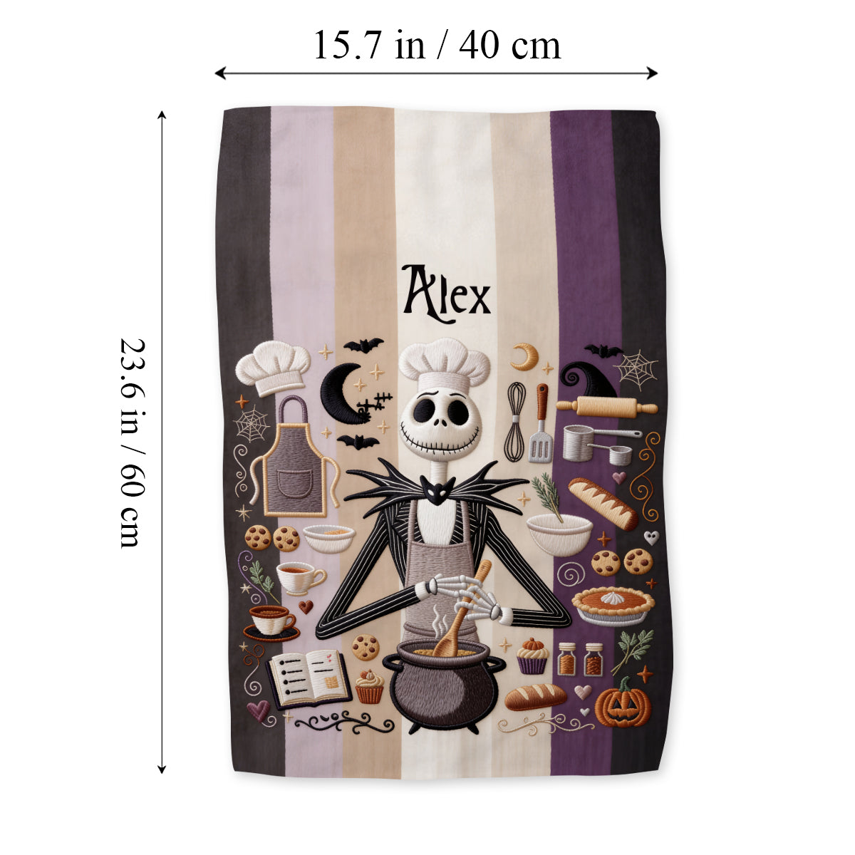 Halloween Cooking - Personalized Nightmare Towel