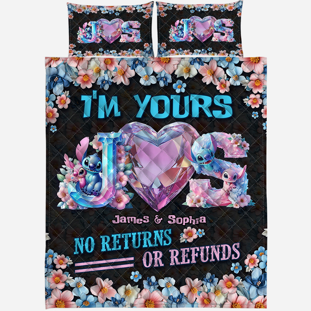 Ohana Letter - Personalized Ohana Quilt Set