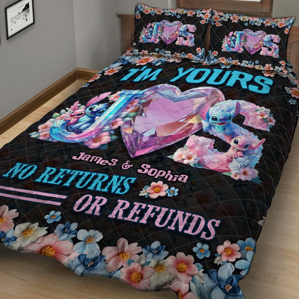 Ohana Letter - Personalized Ohana Quilt Set