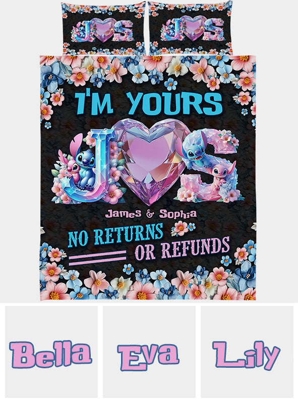 Ohana Letter - Personalized Ohana Quilt Set