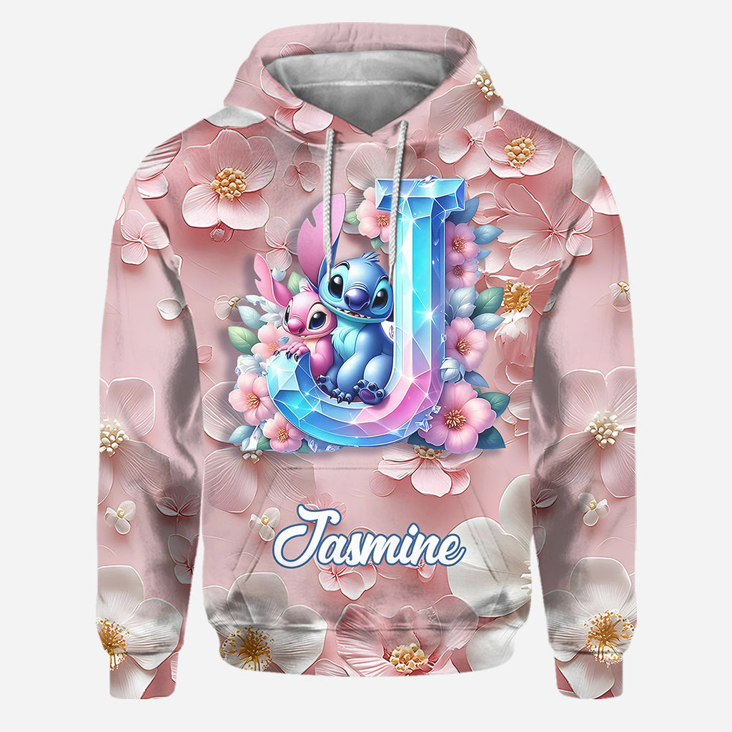 Floral Ohana - Personalized Ohana Hoodie and Leggings