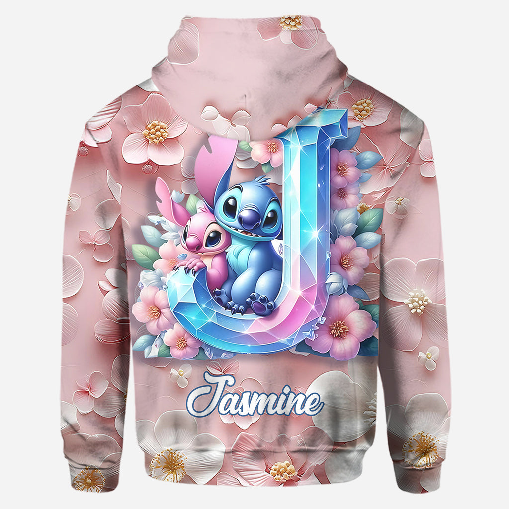 Floral Ohana - Personalized Ohana Hoodie and Leggings