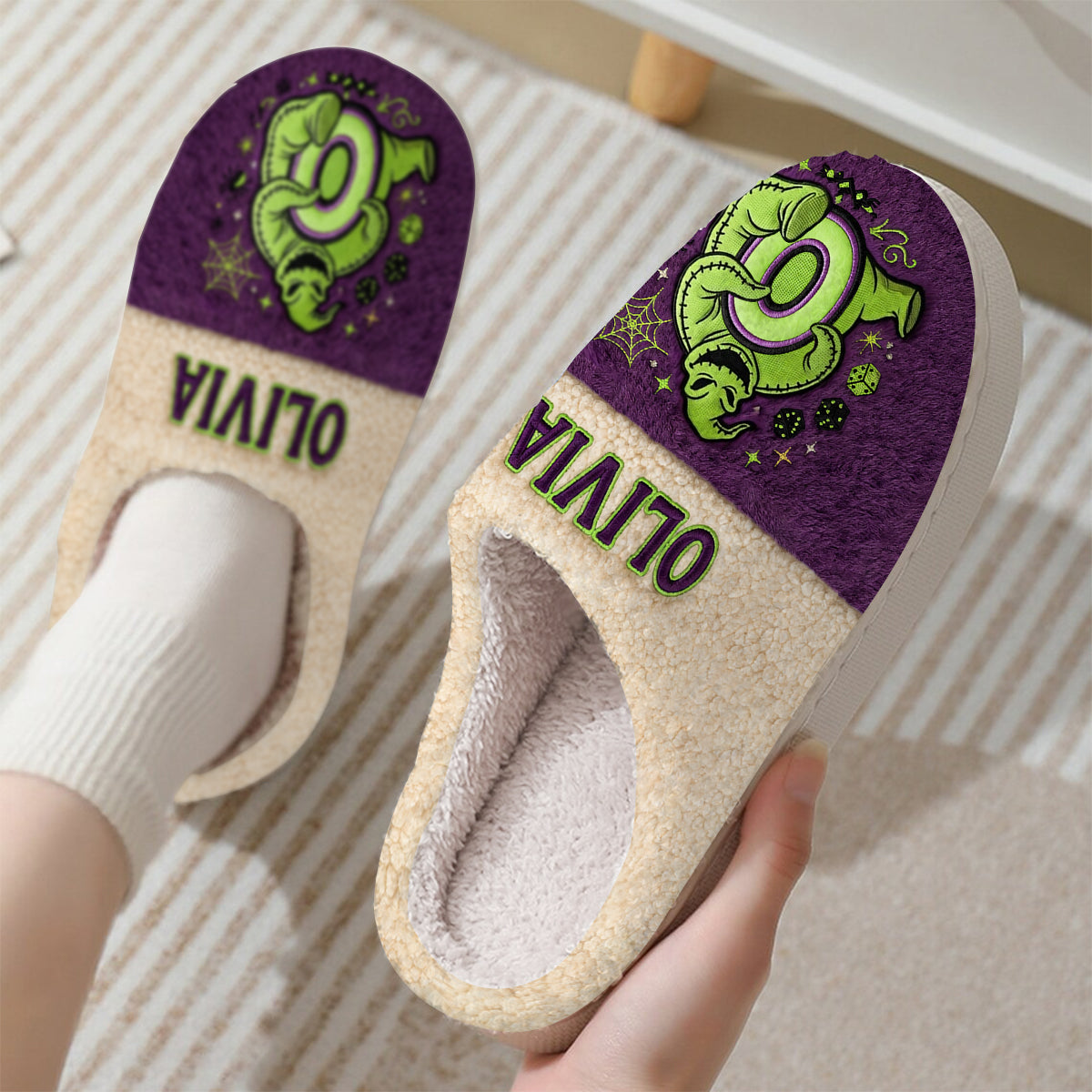 Halloween Is Coming - Personalized Nightmare Slippers