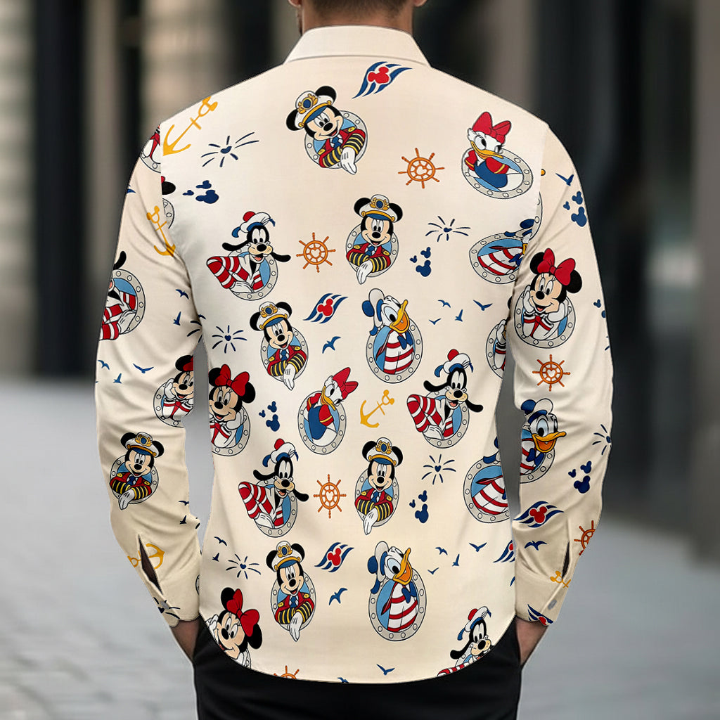 Cruise Time - Personalized Dream Cruise Button-Up Shirt