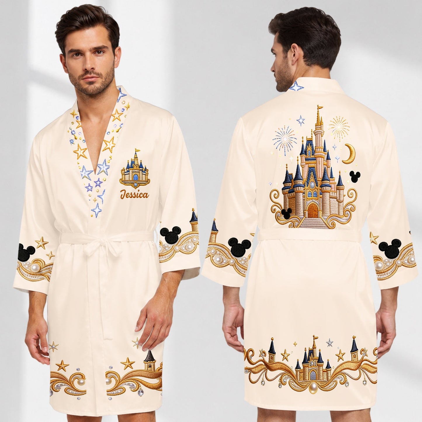 Believe In Magic - Personalized Dream Trip Satin Robe