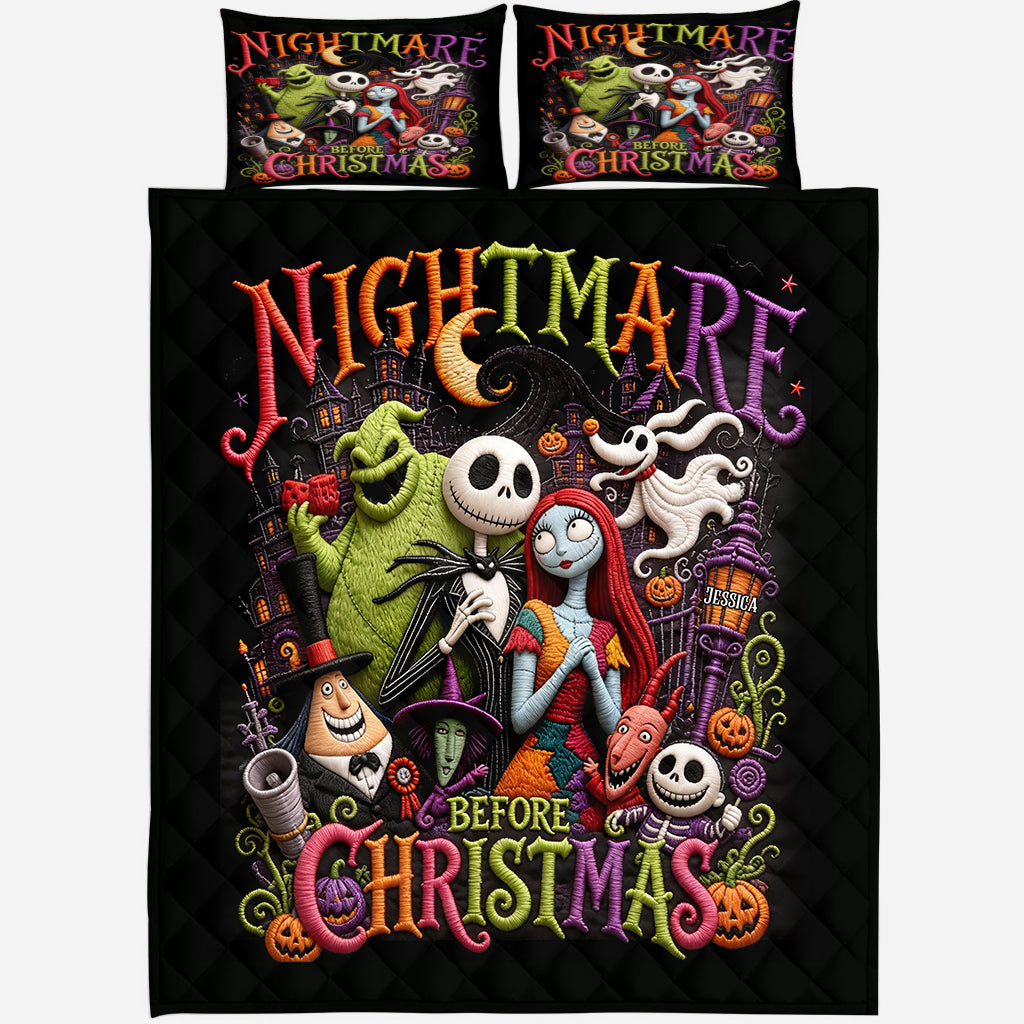 The Nightmare - Personalized Nightmare Quilt Set