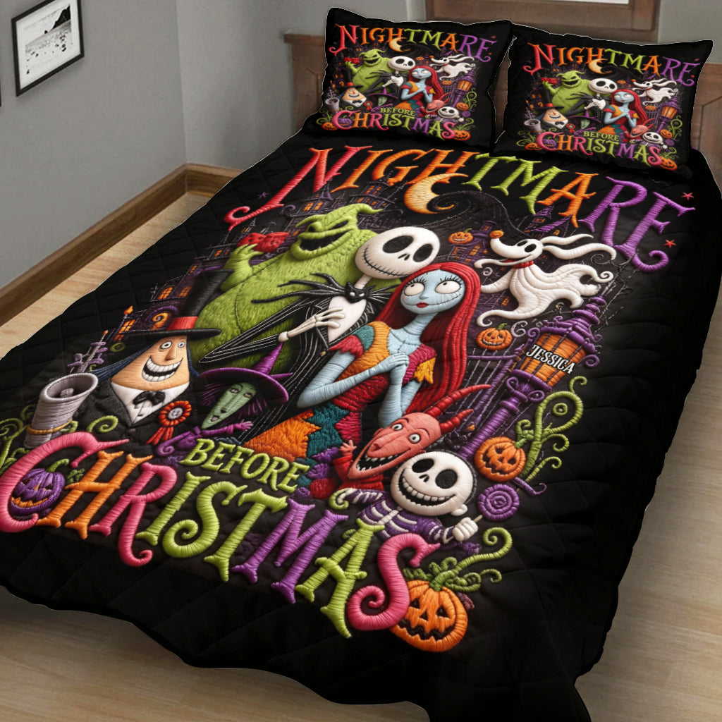 The Nightmare - Personalized Nightmare Quilt Set