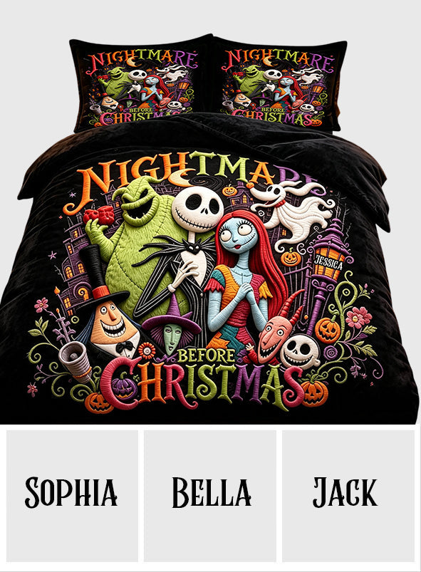 The Nightmare - Personalized Nightmare Quilt Set