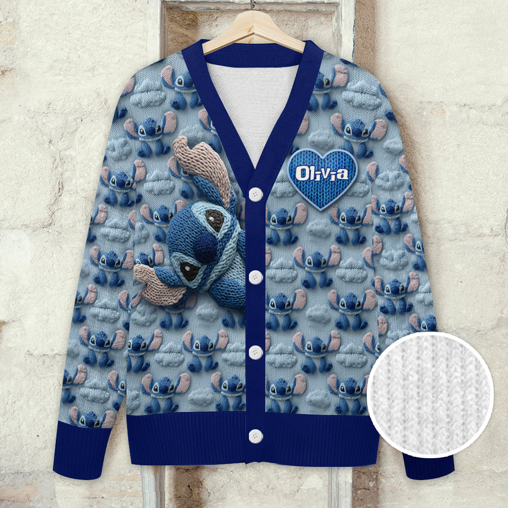 Ohana Means Family - Personalized Ohana Cardigan Sweater