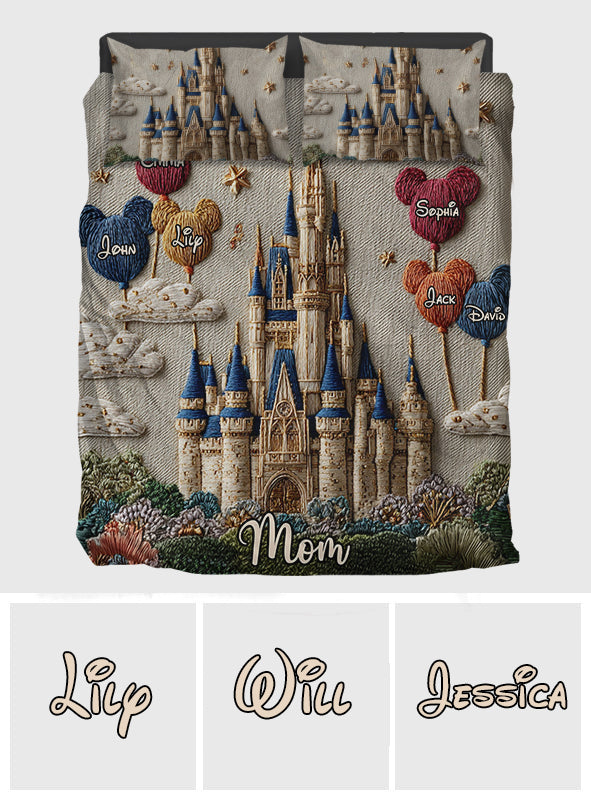 Magical Mom - Personalized Mouse Bedding Set