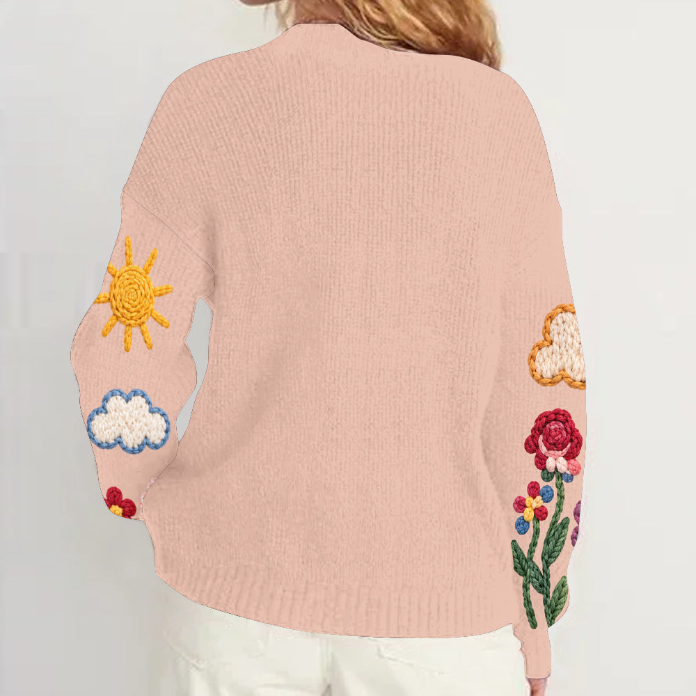 Magical Day - Personalized Mouse Cardigan Sweater