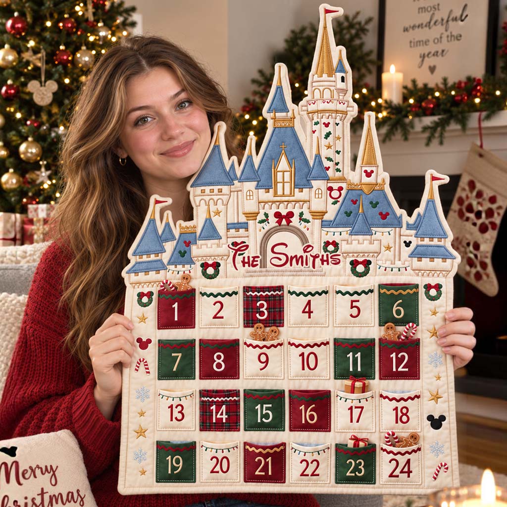 Magical Christmas - Personalized Dream Trip Fabric Advent Calendar