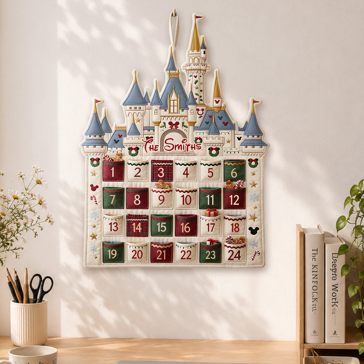 Magical Christmas - Personalized Dream Trip Fabric Advent Calendar