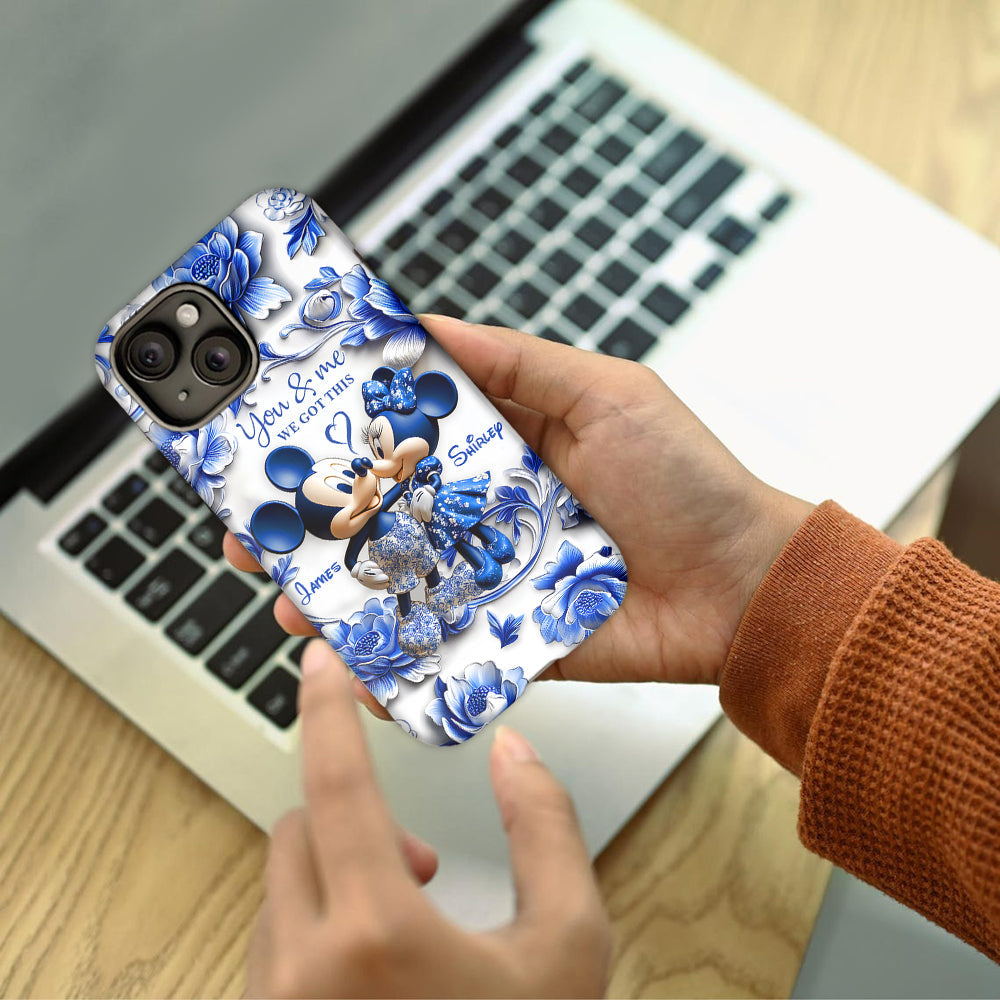 I Love You - Personalized Mouse Full Print Phone Case