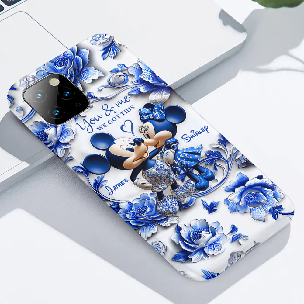 I Love You - Personalized Mouse Full Print Phone Case