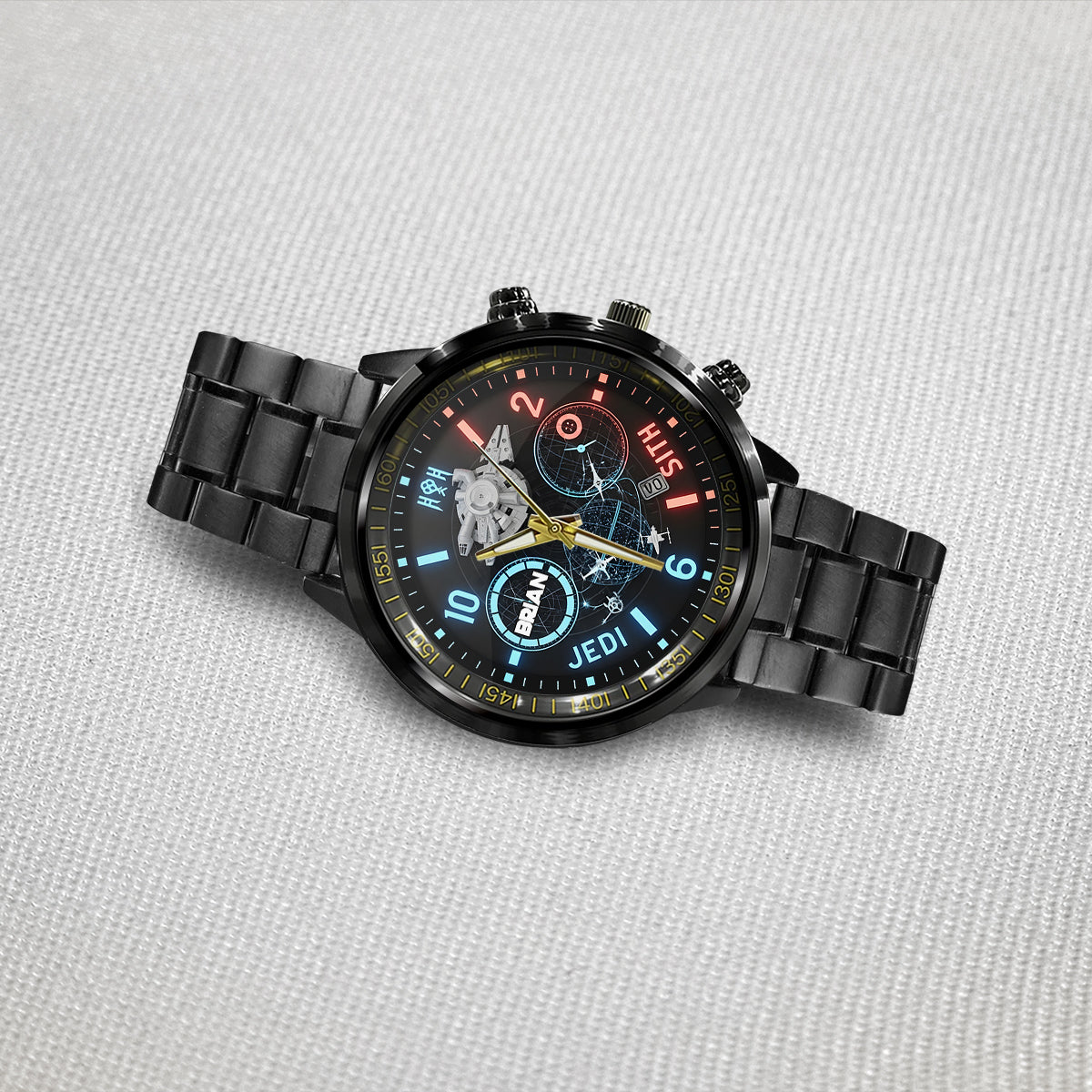 Galactic Map - Personalized The Force Hand Watch