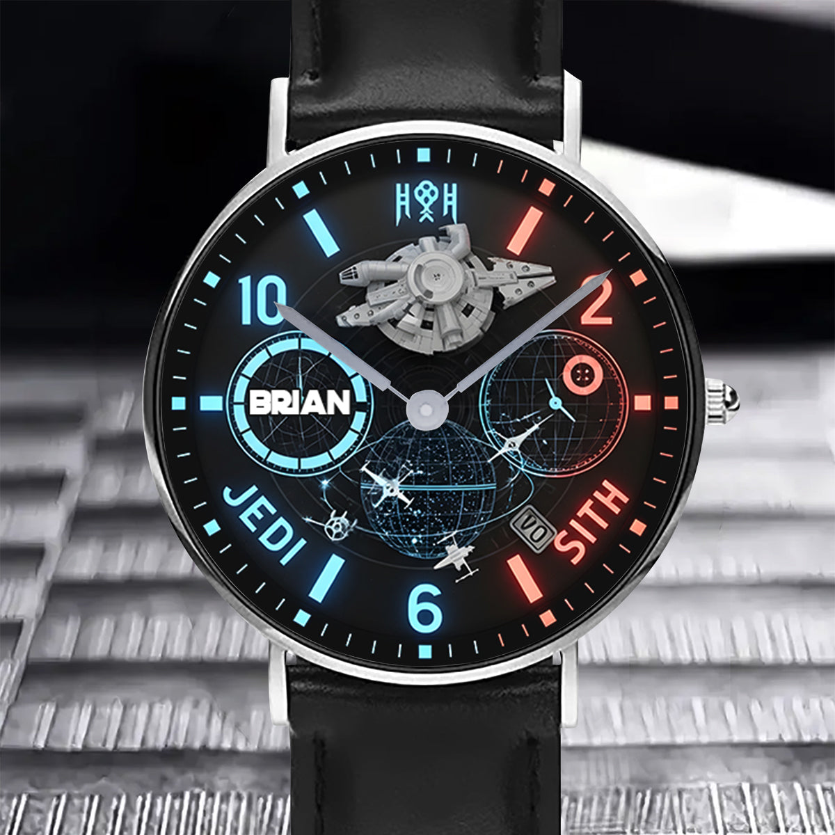 Galactic Map - Personalized The Force Hand Watch