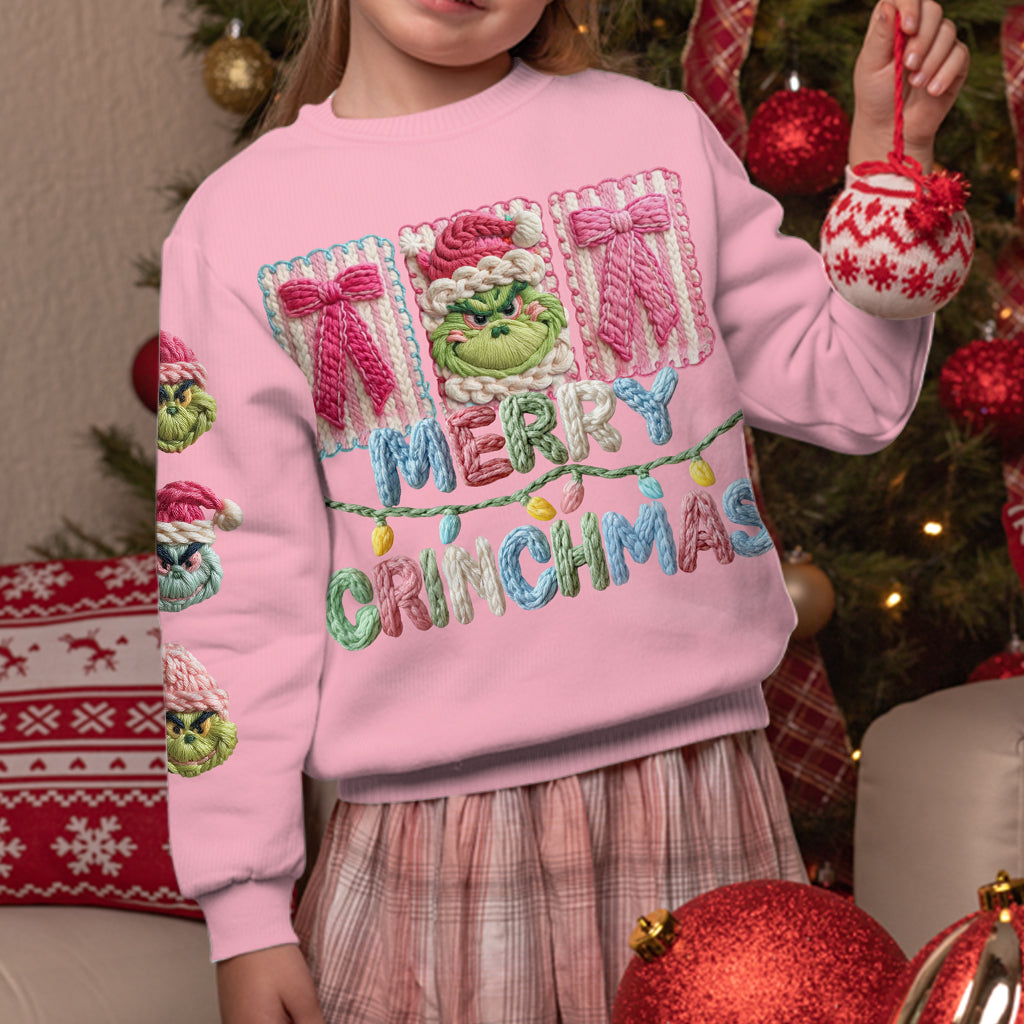 Merry Grinchmas - Personalized Stole Christmas Ugly Sweater