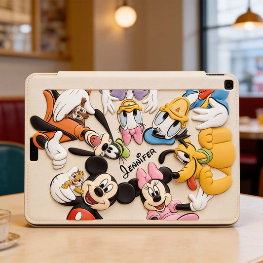 Friends - Personalized Mouse Tablet Cover With Pen Slot