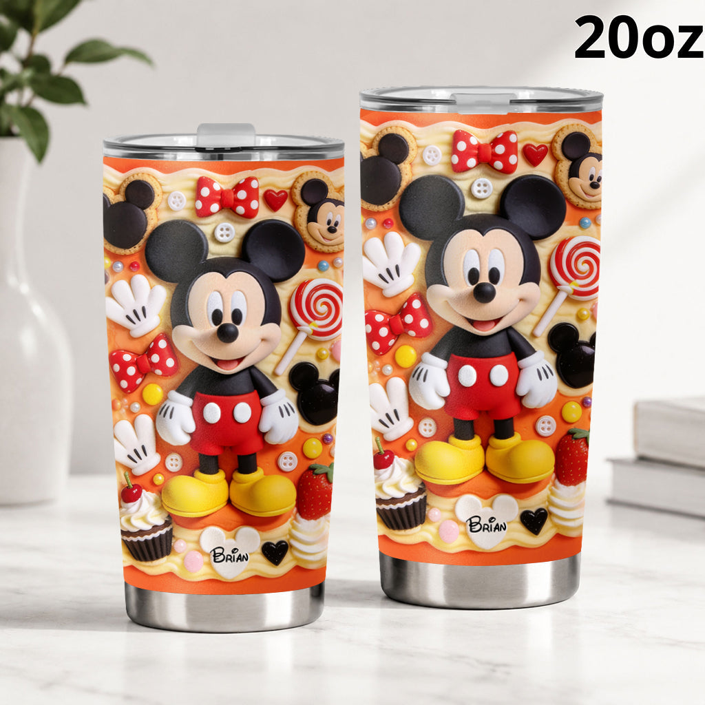 Sweet Mouse Ears - Personalized Mouse Tumbler