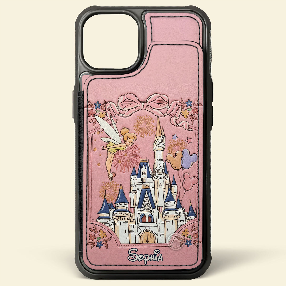 The Magical Castle - Personalized Mouse Fully Printed Wallet Phone Case