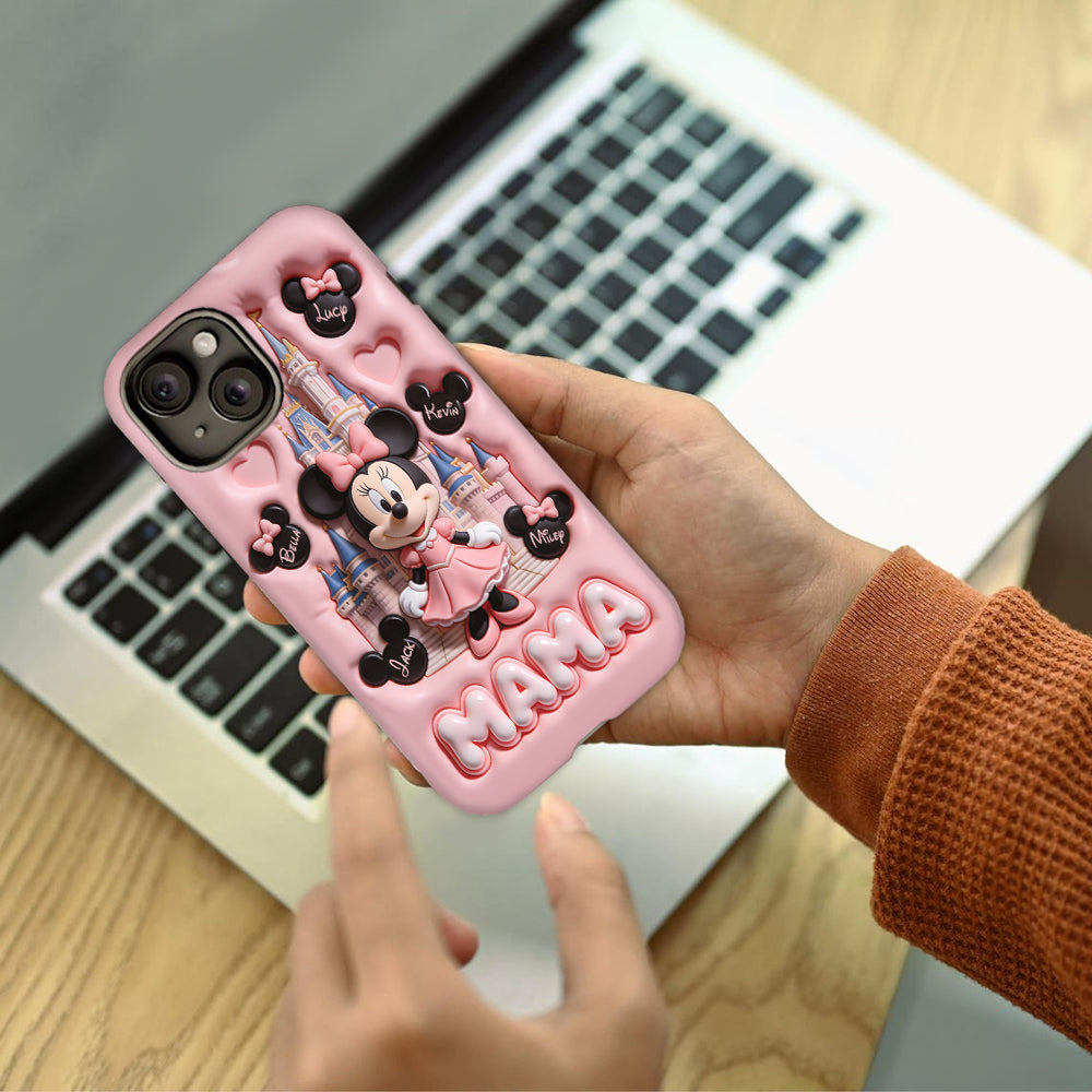 Magical Mom Era - Personalized Mouse Full Print Phone Case
