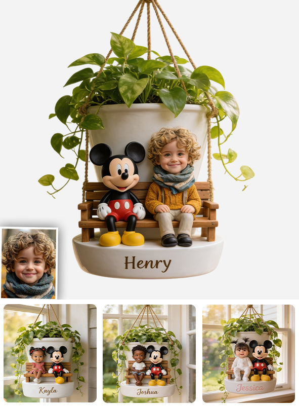 Buddy Bloom - Personalized Kid Hanging Pot