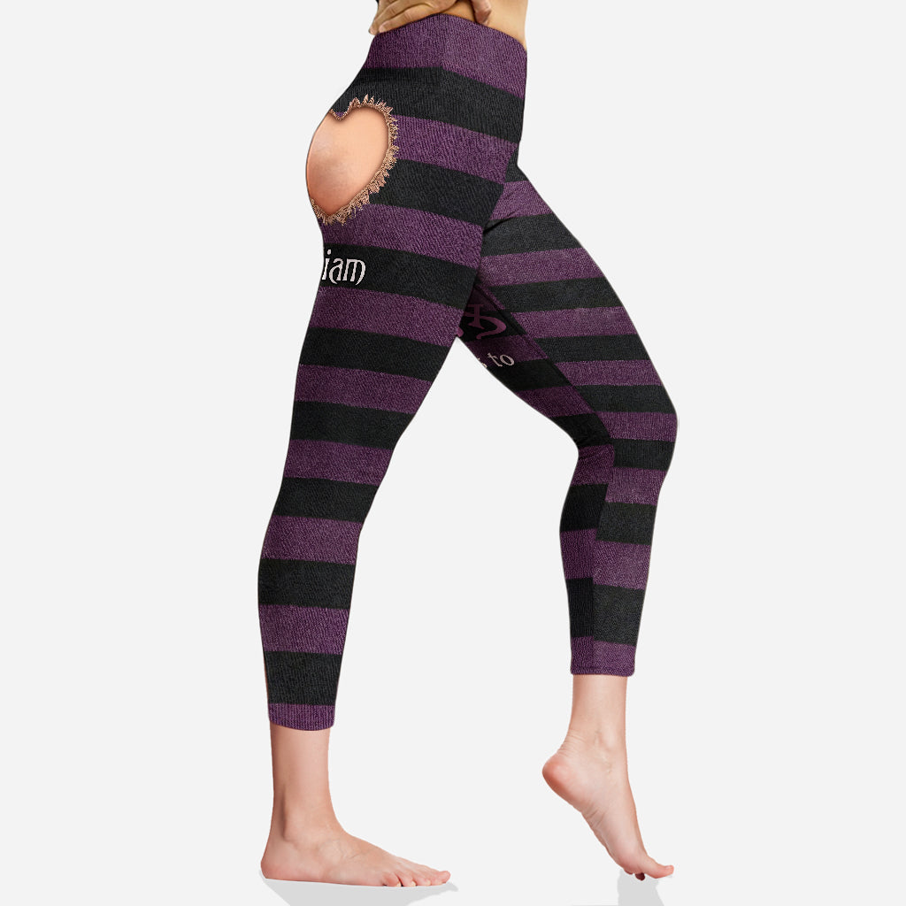 This Ass Belongs To - Personalized Nightmare Leggings