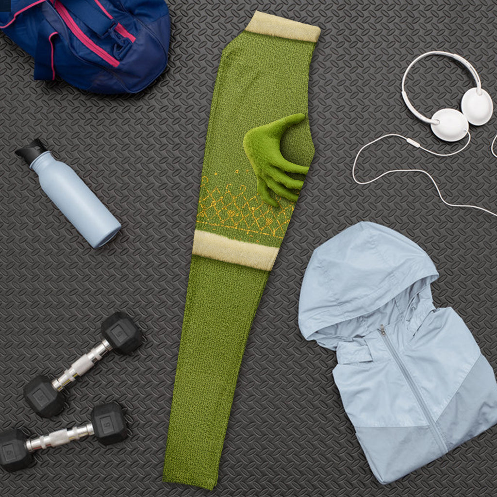 This Belongs To - Personalized Stole Christmas Leggings