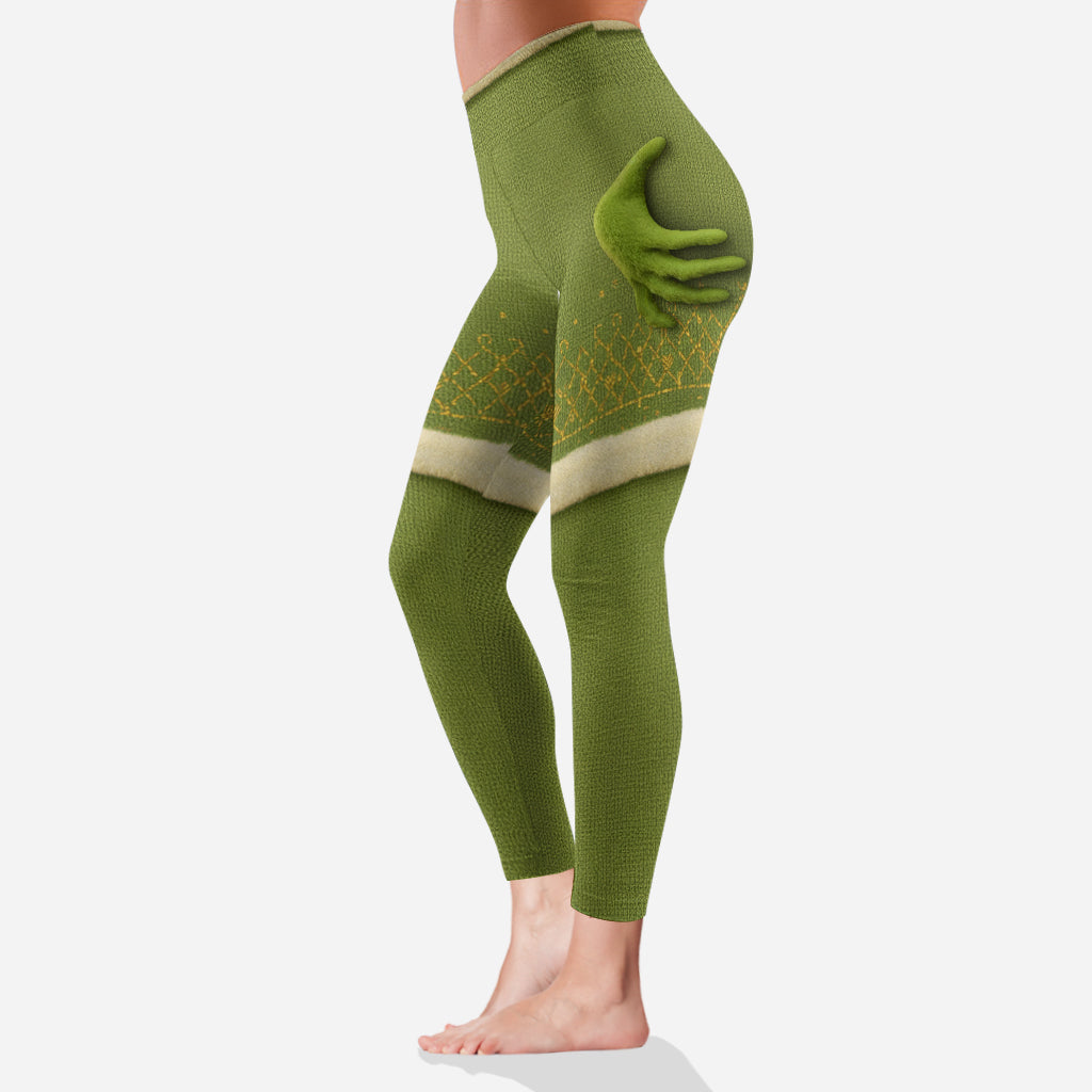This Belongs To - Personalized Stole Christmas Leggings