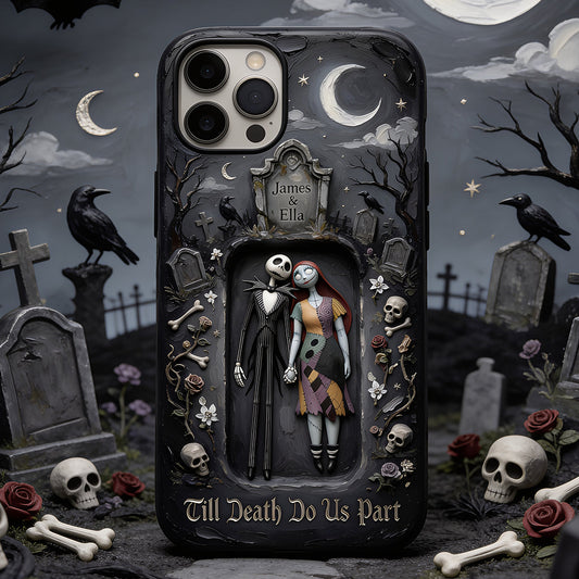 Till Death Do Us Part - Personalized Nightmare Full Print Phone Case