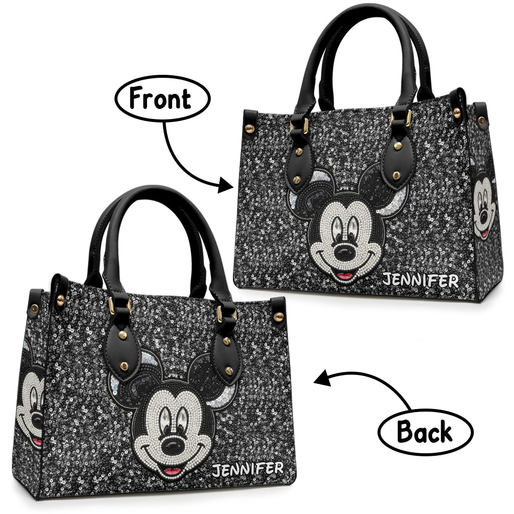 Magical Mouse - Personalized Mouse Leather Handbag
