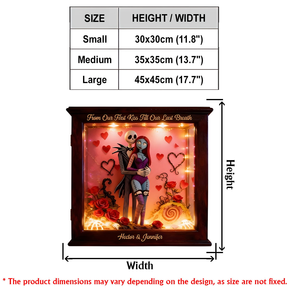 The Nightmare - Personalized Nightmare LED Light Acrylic Sign