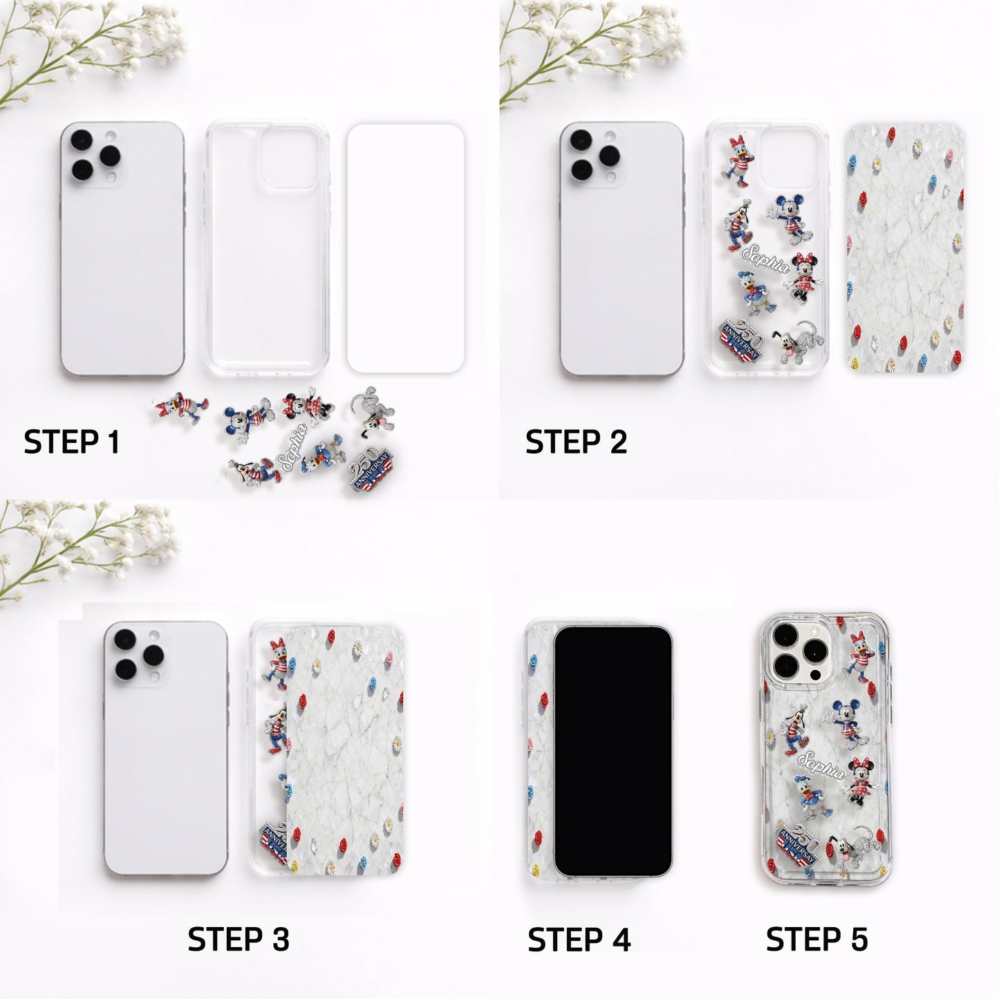 Friends 250 Anniversary - Personalized Mouse Shaker Phone Case