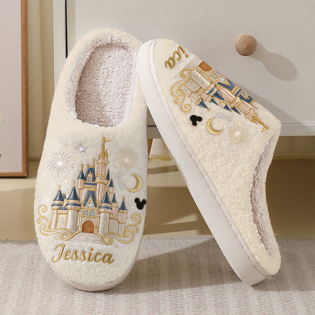 Magic Castle - Personalized Dream Trip Slippers