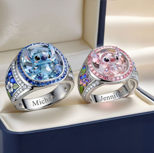 Ohana Means Family - Personalized Ohana Signet Ring