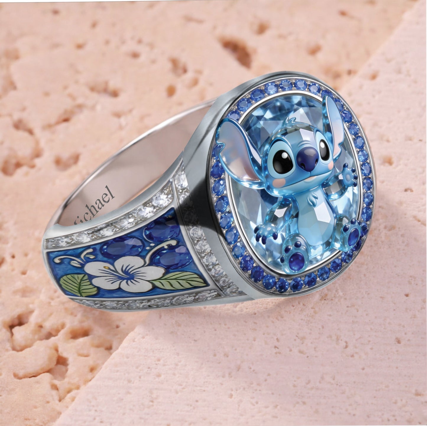 Ohana Means Family - Personalized Ohana Signet Ring