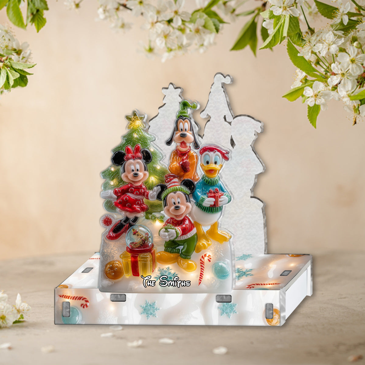Magical Christmas - Personalized Mouse Paper Towel Holder