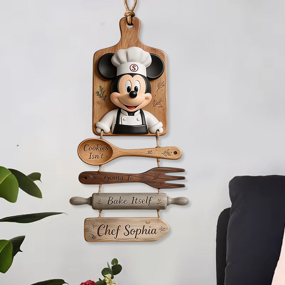 Magic Chef - Personalized Mouse Pallet Wood Sign