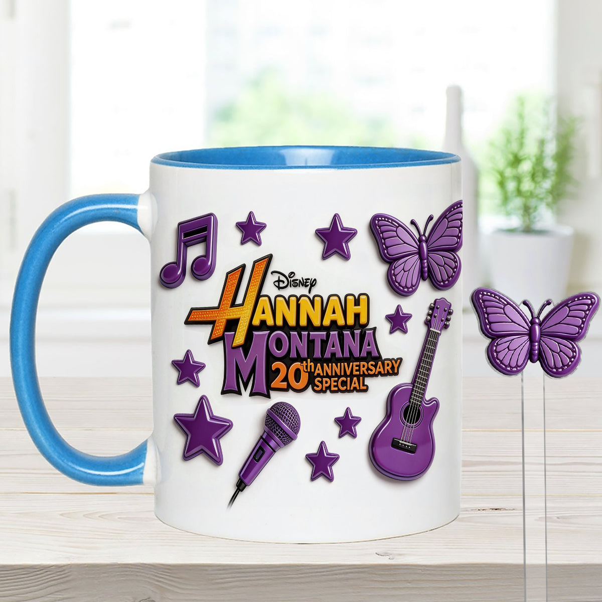 Best Of All Worlds - Personalized Teenage Girl Set Accent Mug with Acrylic Stirrers